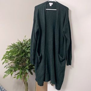 Dark Green Cardigan